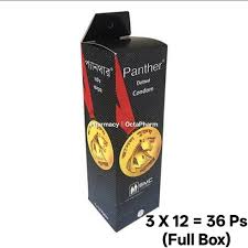 Panther Dotted-Condom